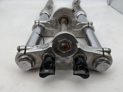1999 - 2006 Harley-Davidson Dyna Super Glide Front Triple Tree Set & LH RH Fork Legs Sliders 45538-06