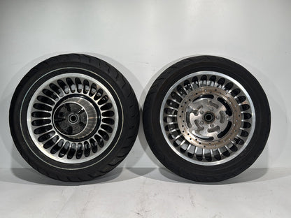 2007 - 2012 Harley-Davidson Touring Road Glide Front & Rear Wheel Rim Tire 	43493-09