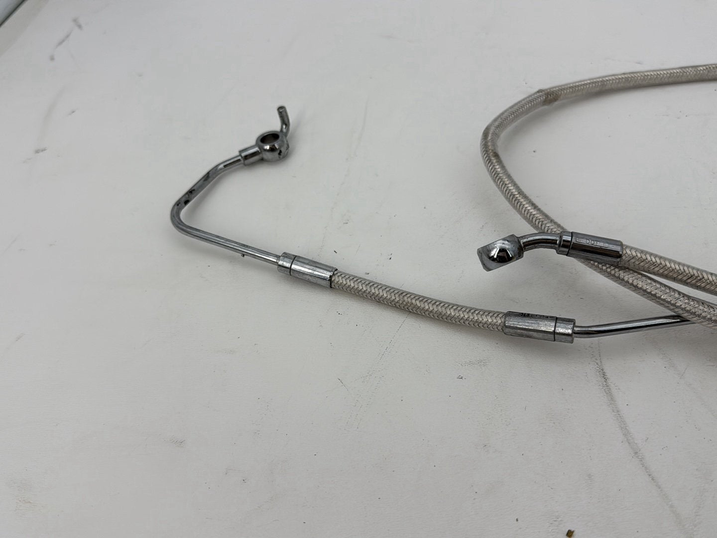 2011 Harley Road King Touring FLHRC Classic OEM Front Brake Hose Line Pipe ABS