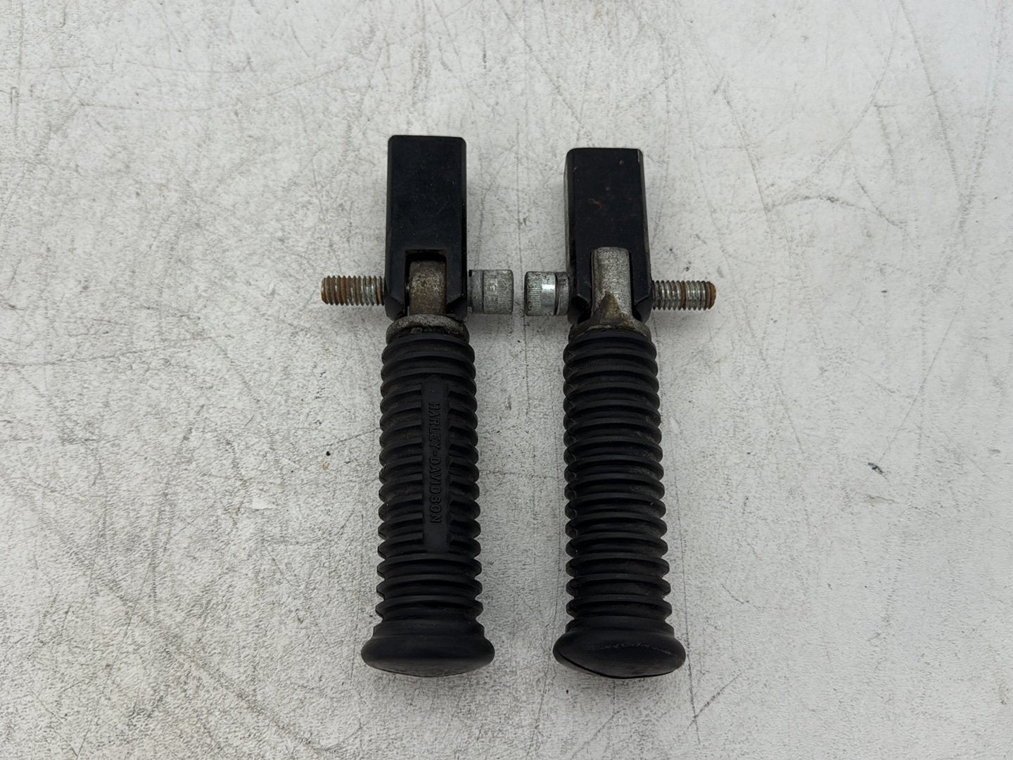 1997 Harley Sportster 1200 Custom XL1200C OEM Passenger Left & Right Foot Pegs