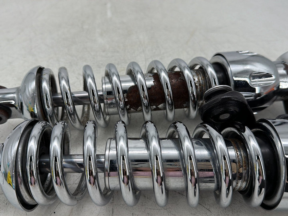 2014 Harley Dyna Low Rider FXDL Rear Left Right Shock Absorbers Progressive 14"