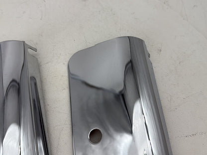 2002 Harley Heritage Softail Classic FLSTC OEM Front Left Right Fork Tube Slider Guard Covers