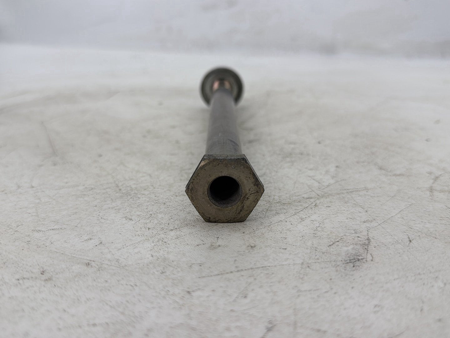 2015 Harley Dyna Low Rider FXDL OEM Rear Fork Swingarm Pivot Bolt Shaft