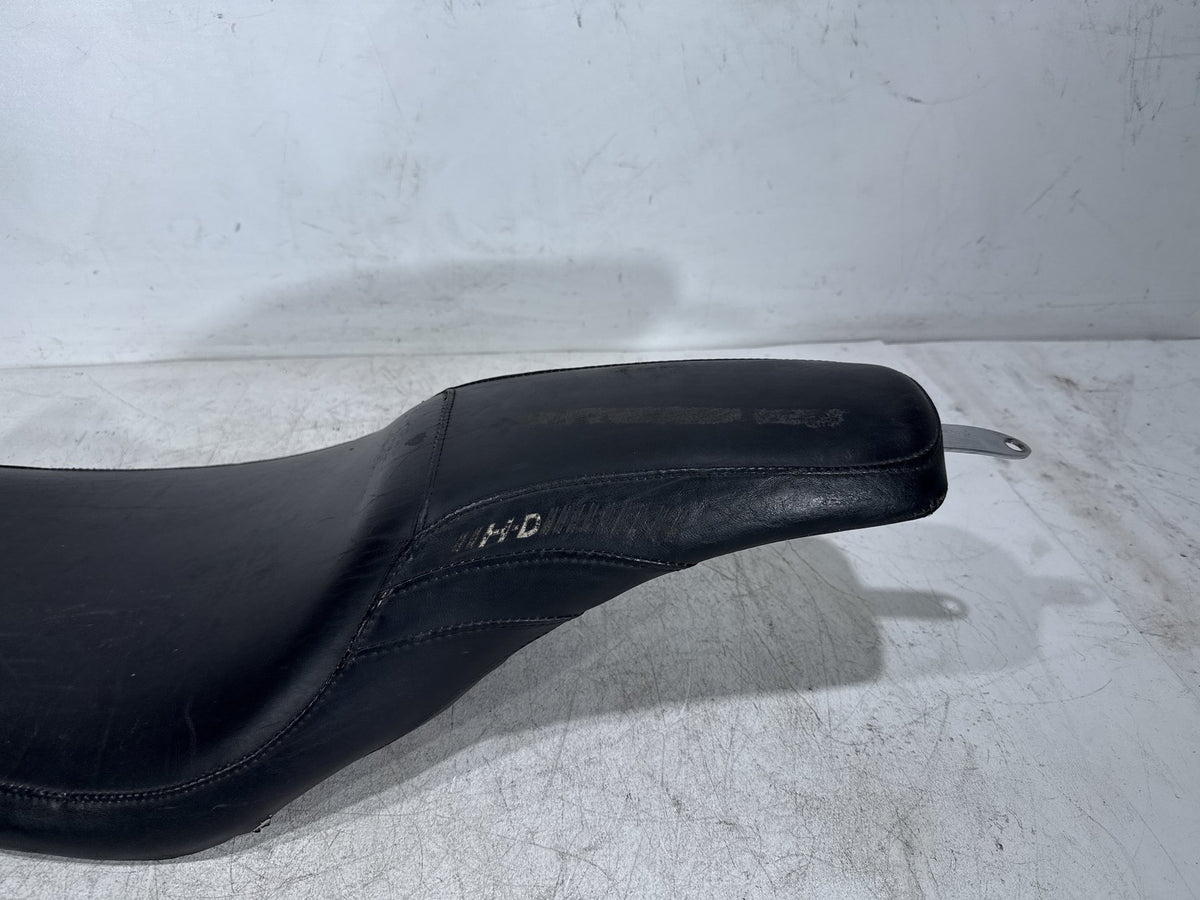 2002 Harley Dyna Wide Glide FXDWG OEM Passenger Rider Driver Seat Saddle TORN