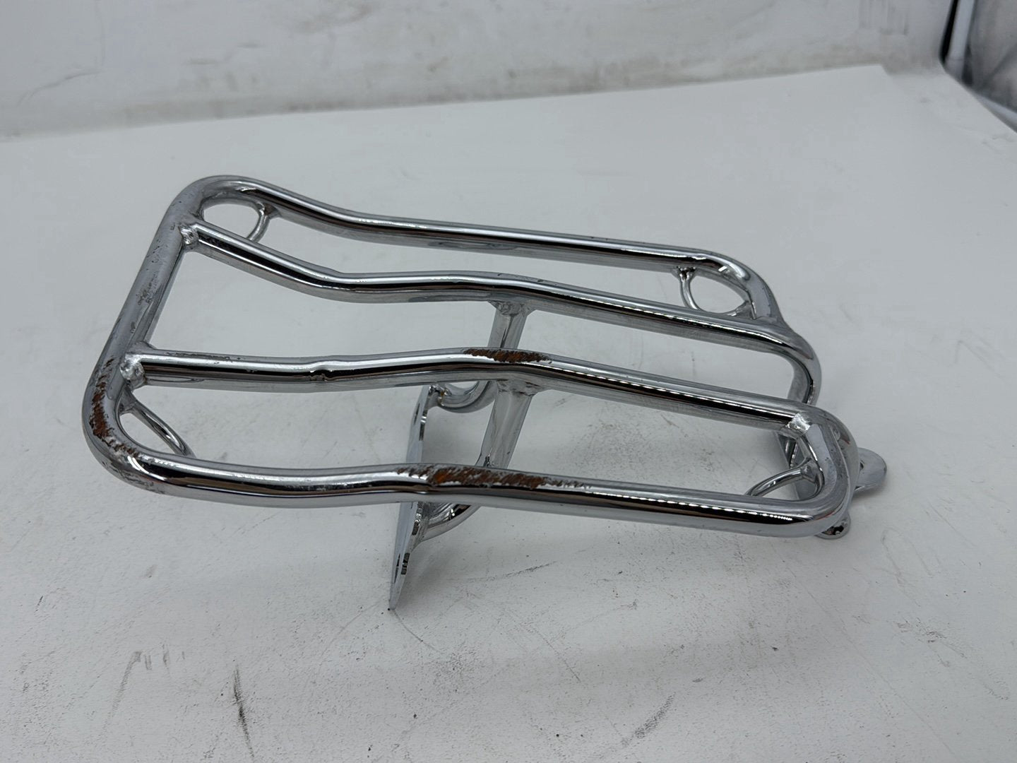 1998 Harley Road King Touring FLHRCI Classic OEM Rear Back Luggage Rack Storage Baggage Bar