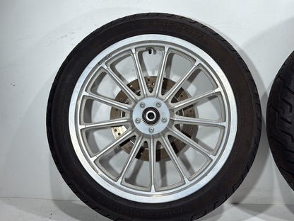 2006 Harley Sportster XL883L 883 Low OEM Front & Rear Wheel Rim Tire
