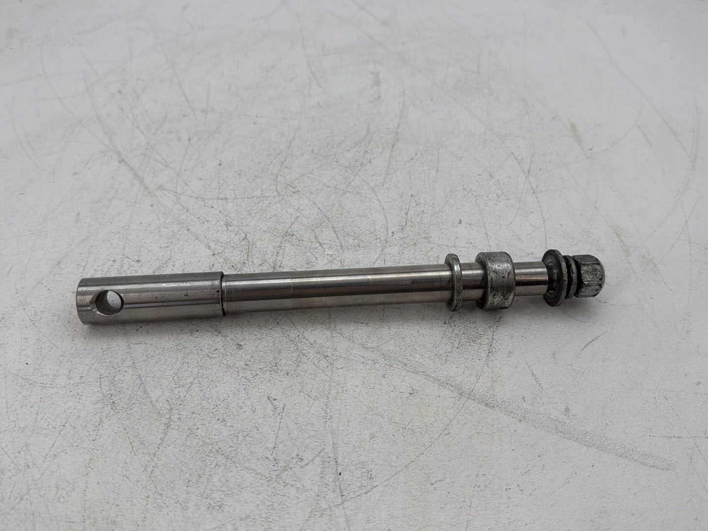 2001 Harley Sportster 883 Hugger XLH883 OEM Front Wheel Axle Bolt Shaft