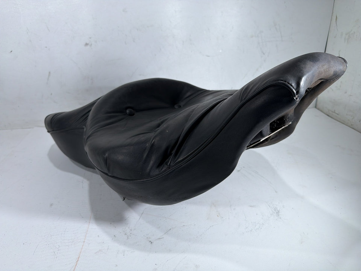 91 Harley Electra Glide Touring Classic Passenger Rider Driver Seat Saddle TORN