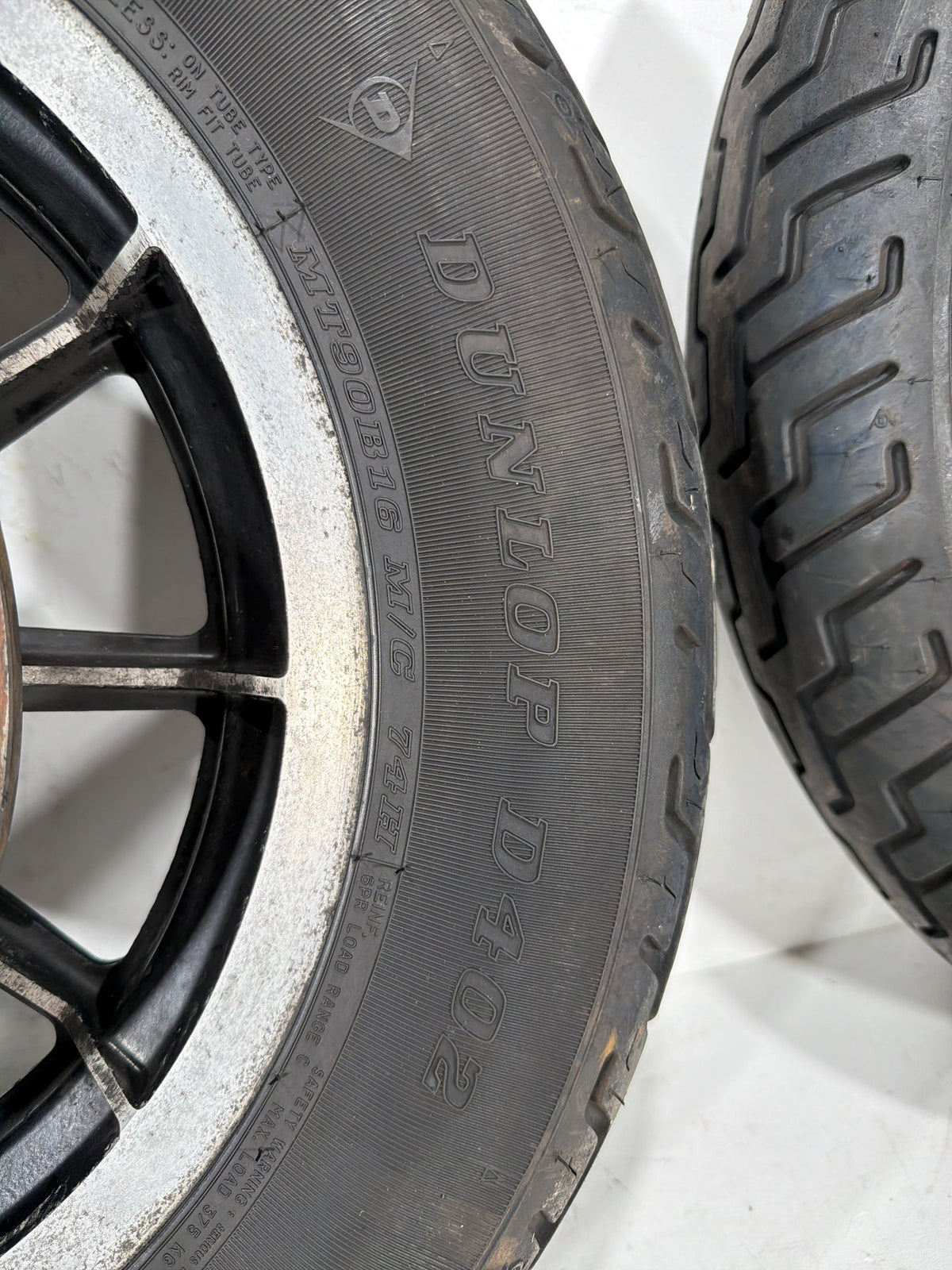 95 Harley Electra Glide Touring Classic Front & Rear Wheel Rim Tire MT90B16 16"