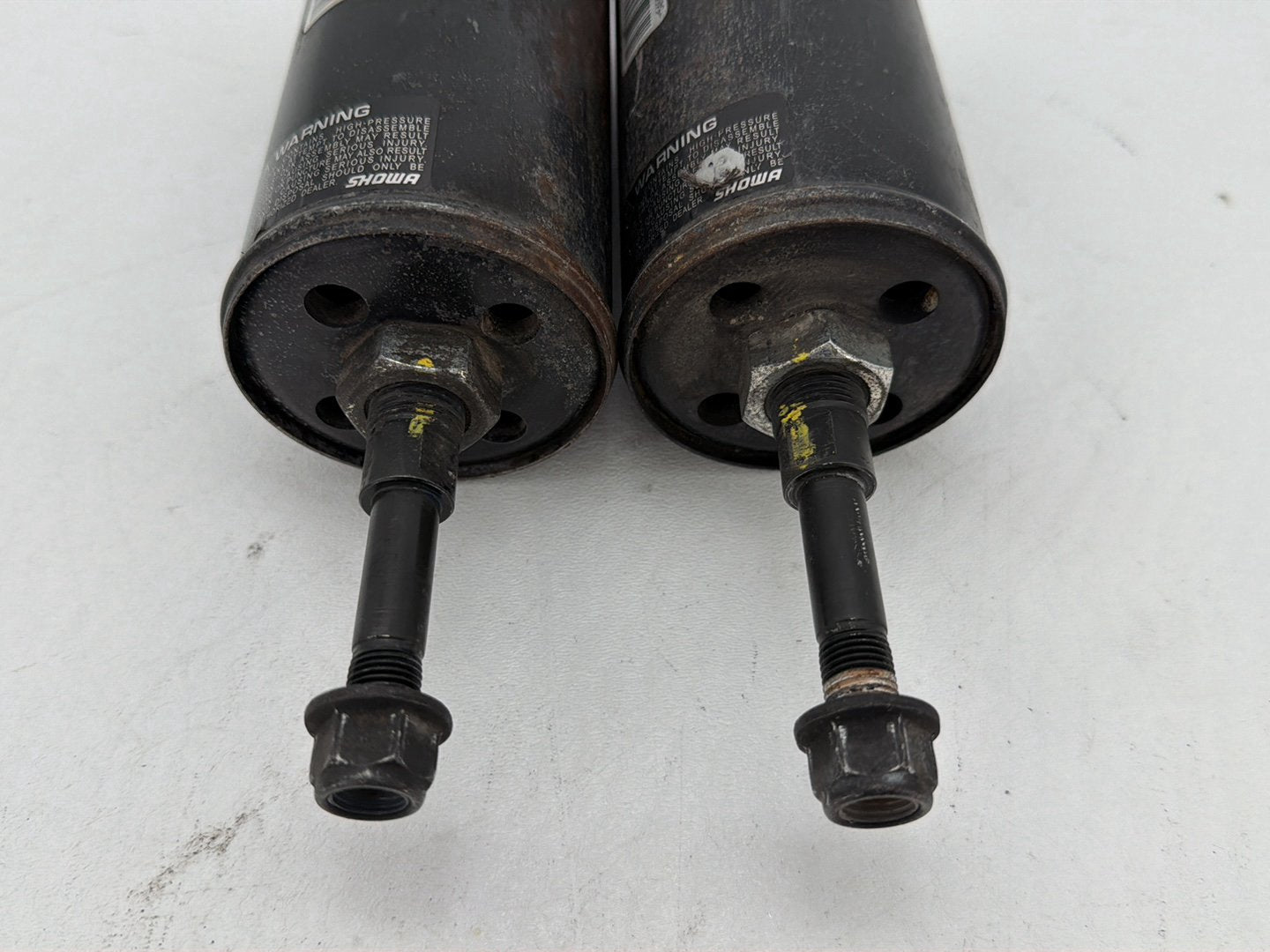 2011 Harley Heritage Softail Classic FLSTC OEM Rear Left Right Shock Absorbers