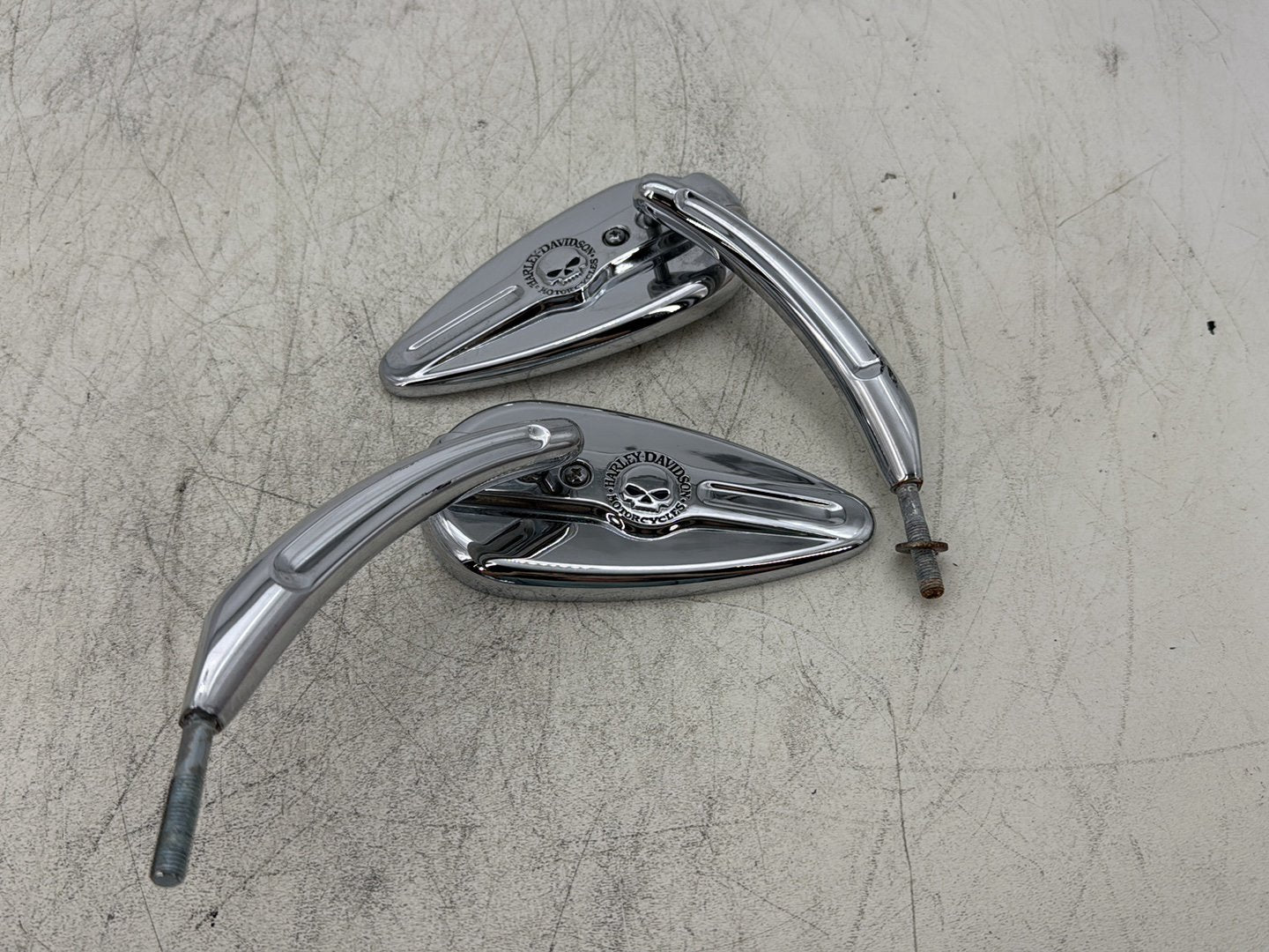 2007 Harley Touring FLHTC Electra Glide Classic OEM Left Right Rear View Mirror