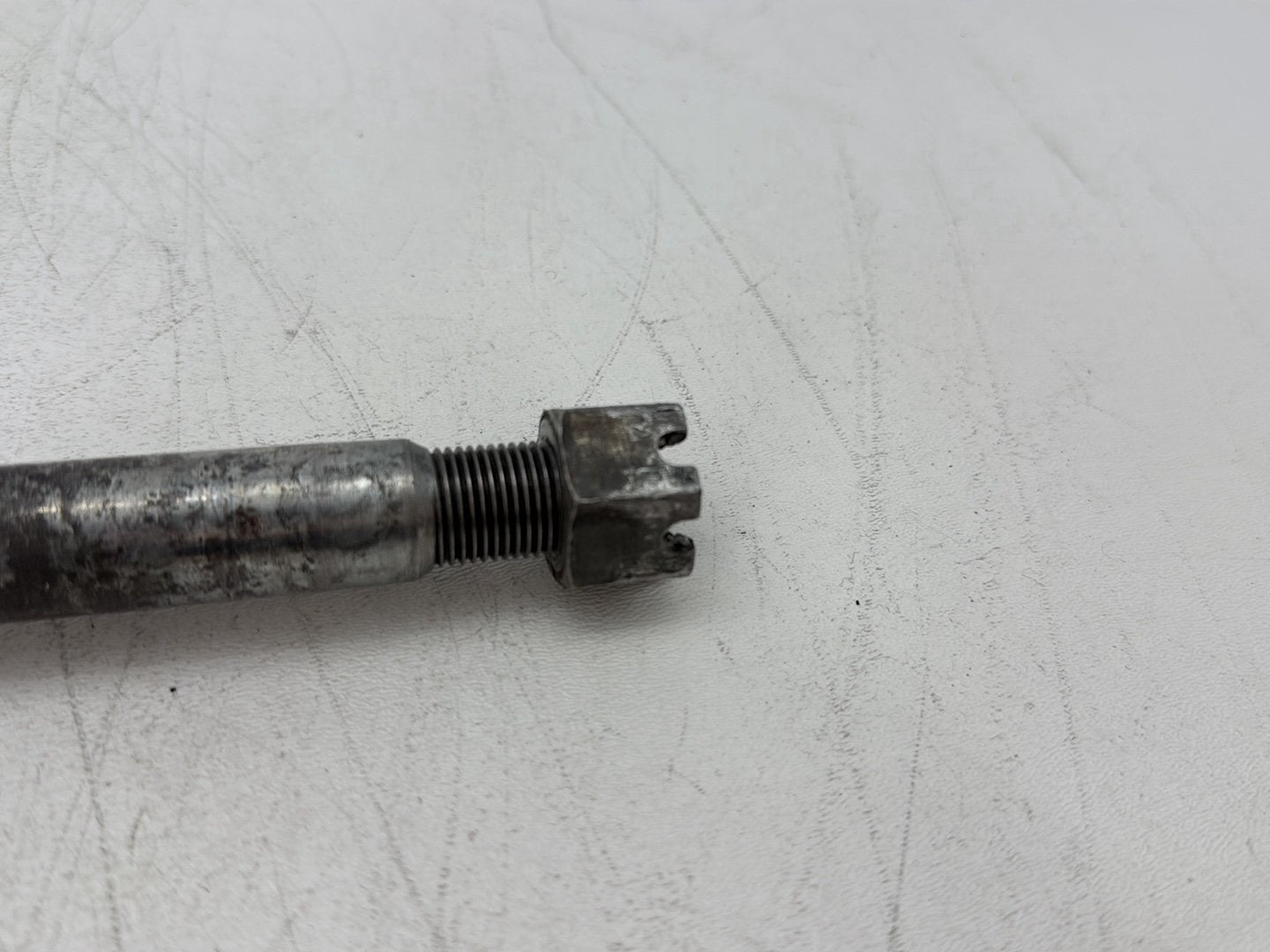 2000 Harley Dyna FXDWG Wide Glide OEM Rear Wheel Axle Bolt Shaft