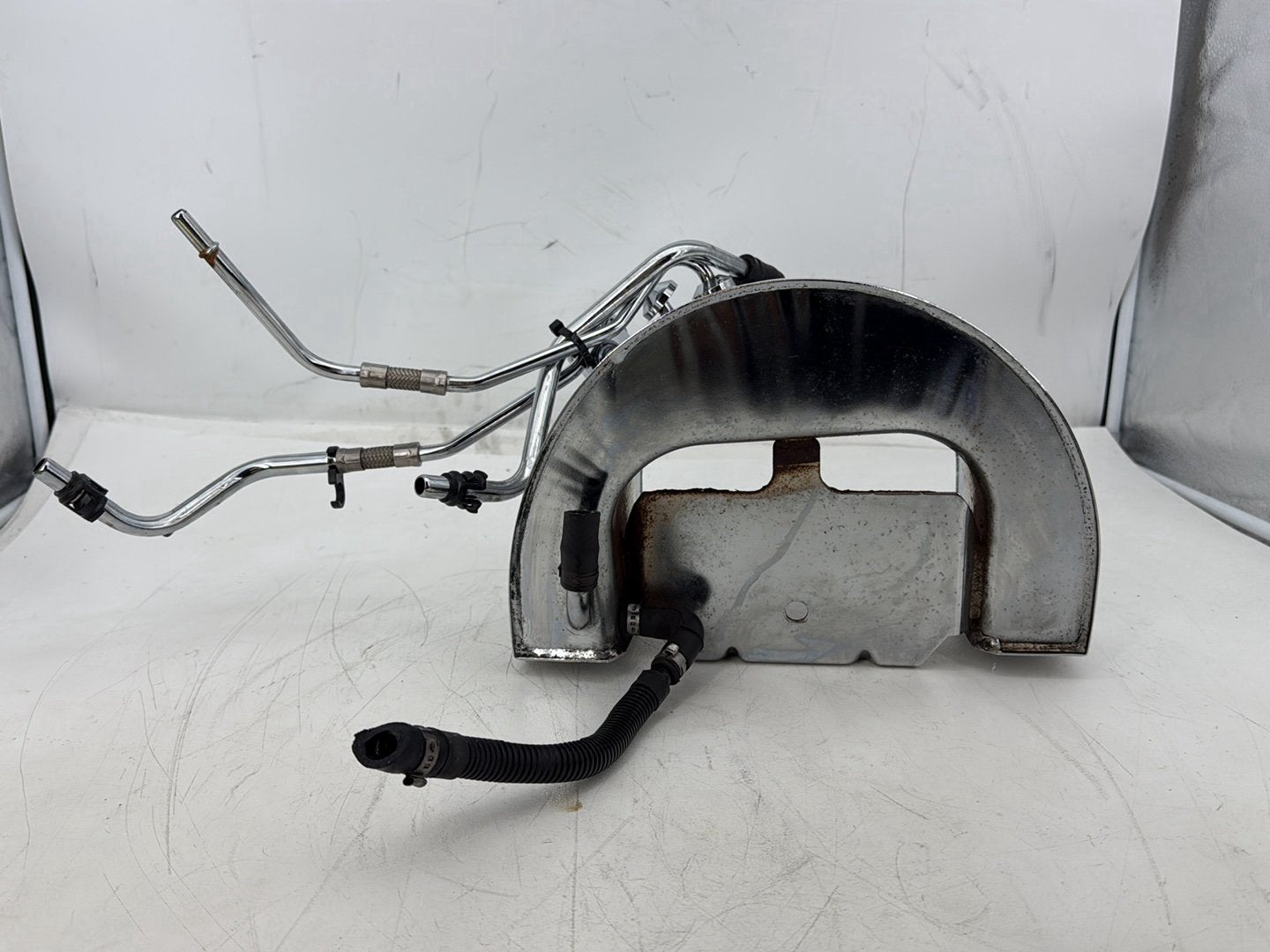 05 Harley Heritage Softail Classic Oil Tank Reservoir Bottle Canister &amp; Dipstick