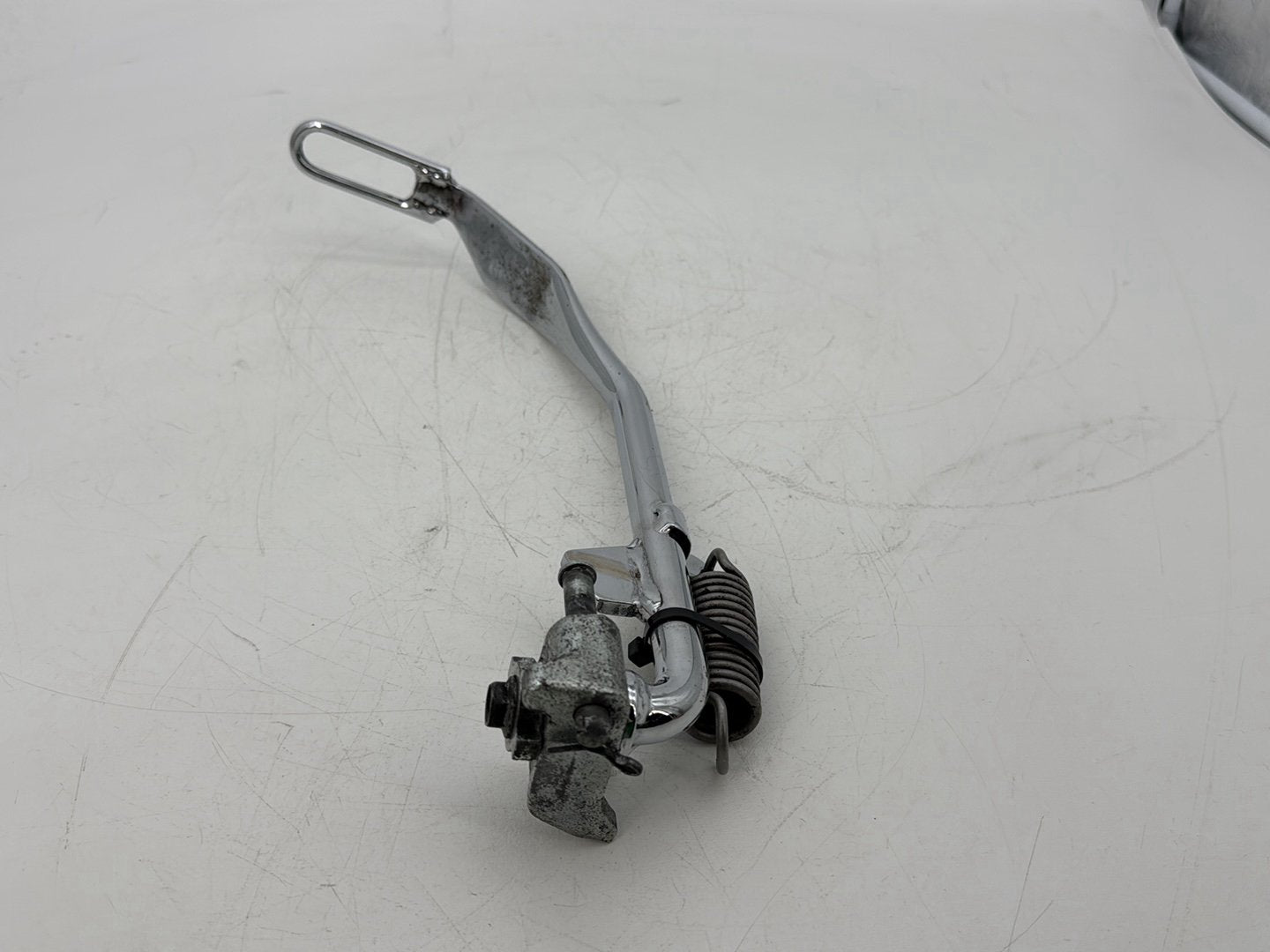 2002 Harley Dyna FXD Super Glide OEM Left Side Jiffy Kick Stand & Spring