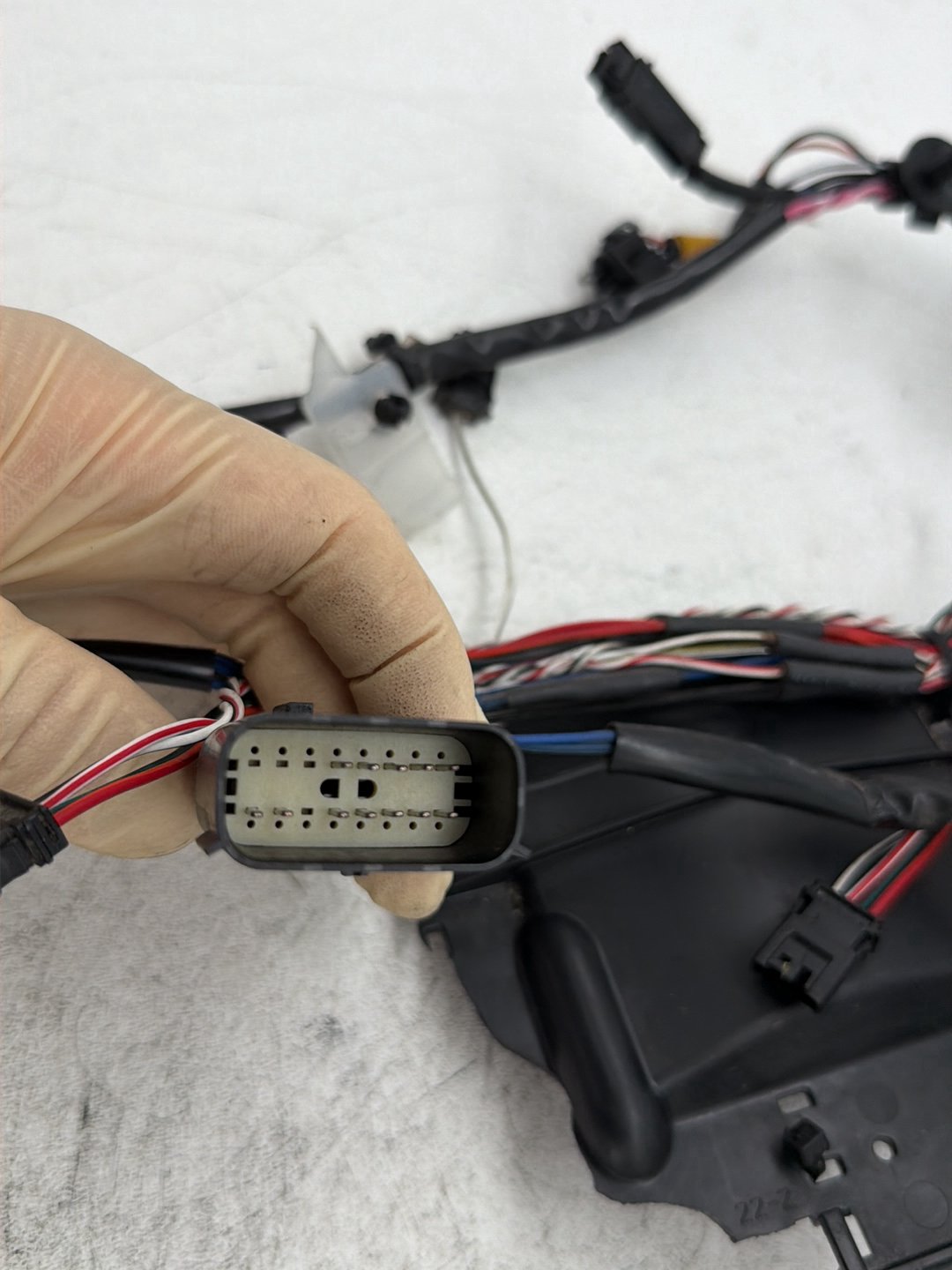 2015 Harley Electra Glide Touring Ultra Low OEM Front Sub Wiring Harness Loom Interconnect