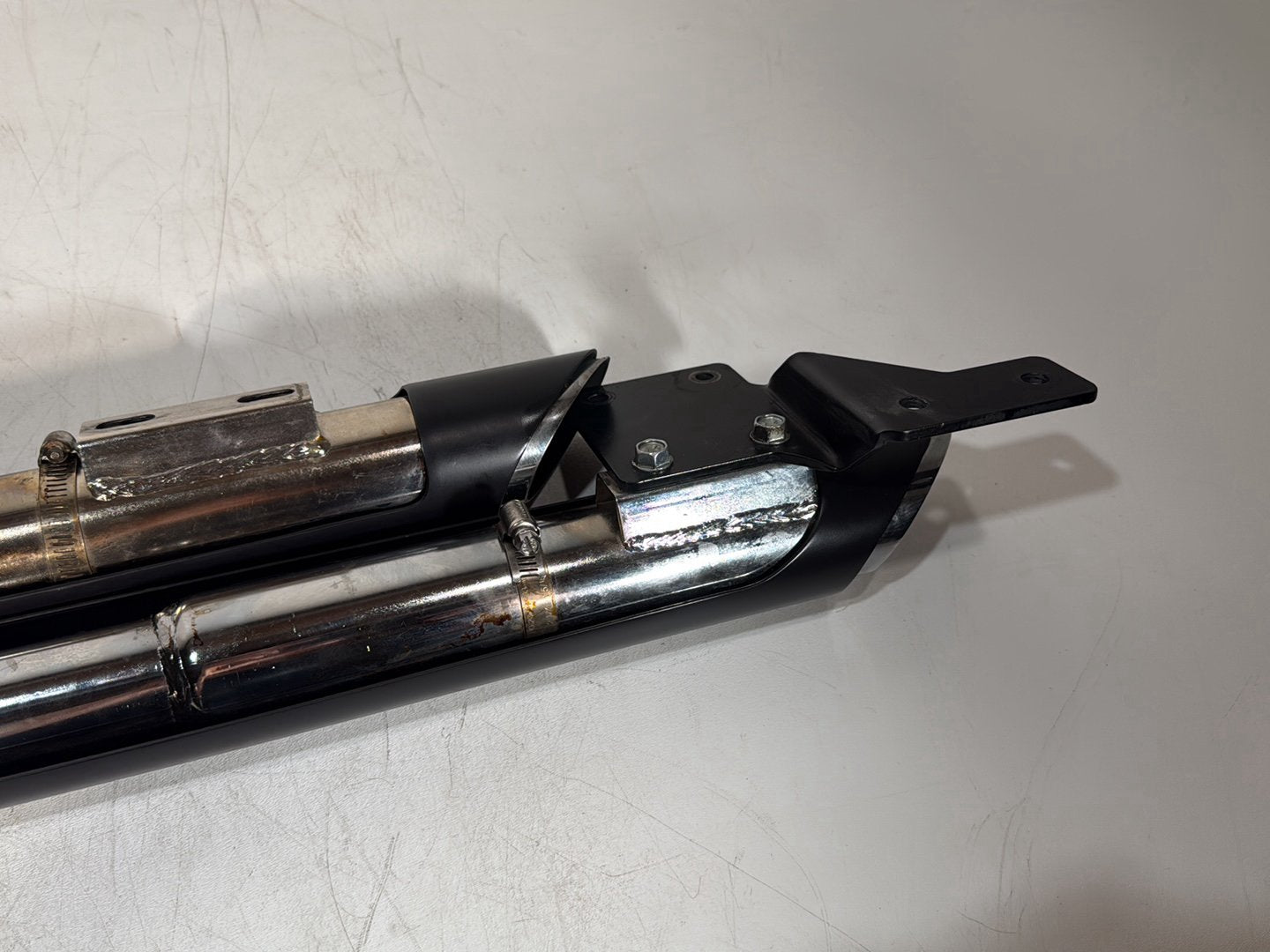 1986 - 1998 Harley-Davidson Softail Heritage Classic Exhaust Header Pipes Vance & Hines 65603-95