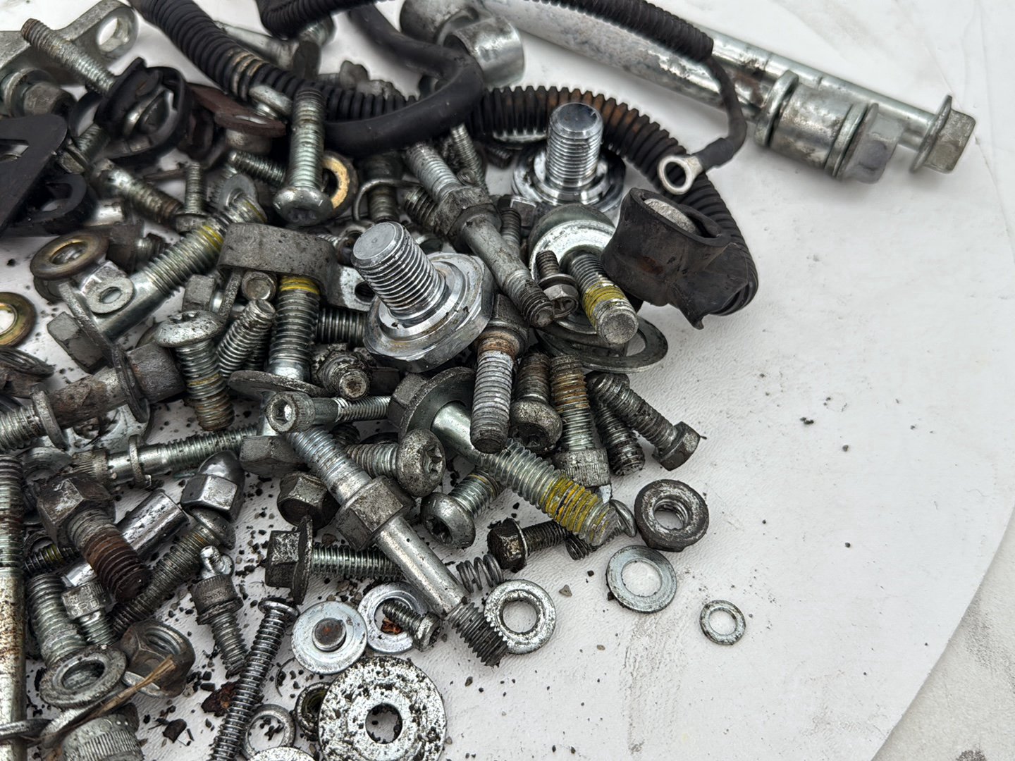 2002 Harley Heritage Softail Classic FLSTC OEM Hardware Bolts Nuts & Brackets