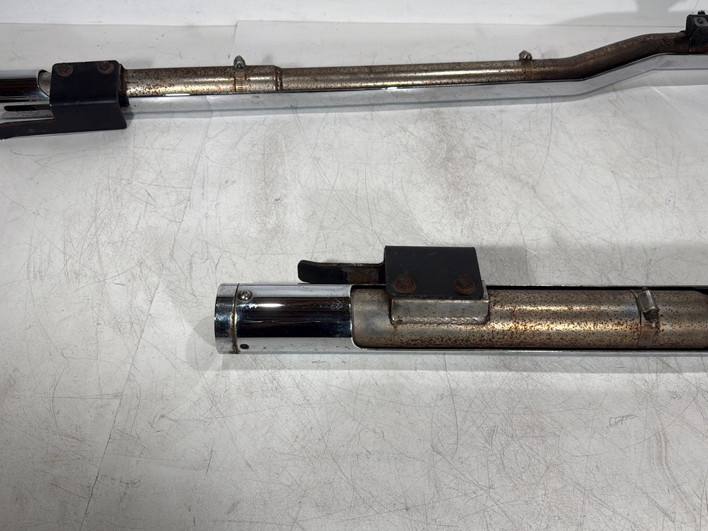 2008 Harley Touring FLHT Electra Glide OEM Exhaust Header Pipes Vance & Hines