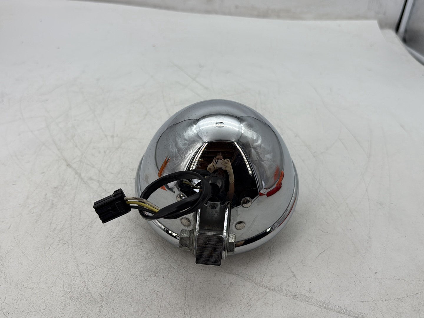 2000 Harley Dyna FXDWG Wide Glide OEM Headlight Headlamp Head Light Halogen