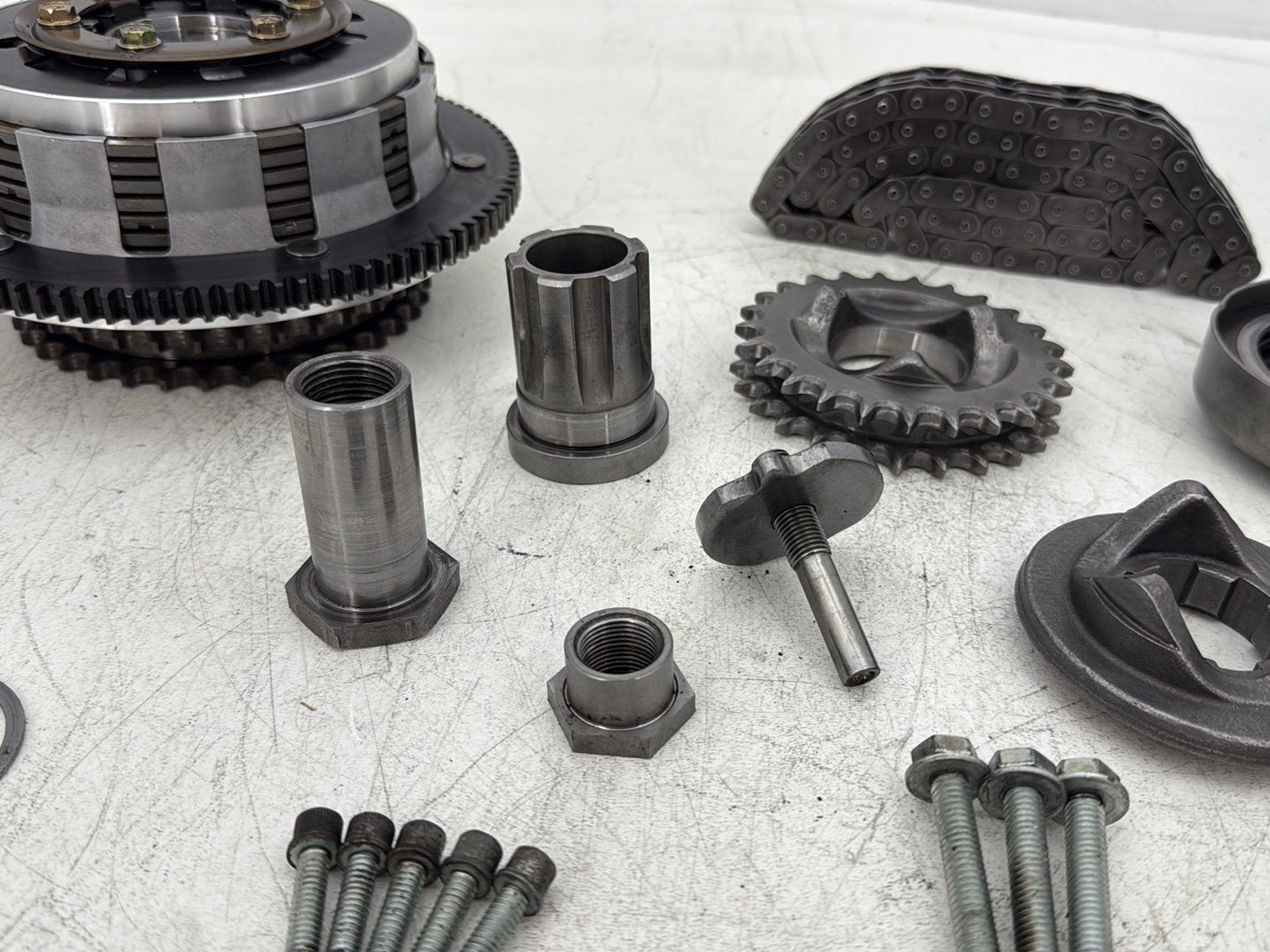 2006 Harley Electra Glide Touring Classic FLHTCI OEM Clutch Basket Chain Tensioner Kit