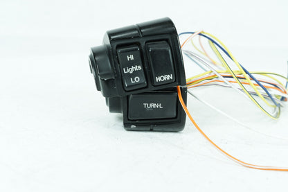 1983 - 1998 Harley-Davidson Dyna Low Rider Left Turn Signal Headlight Switches Controls 70218-87A