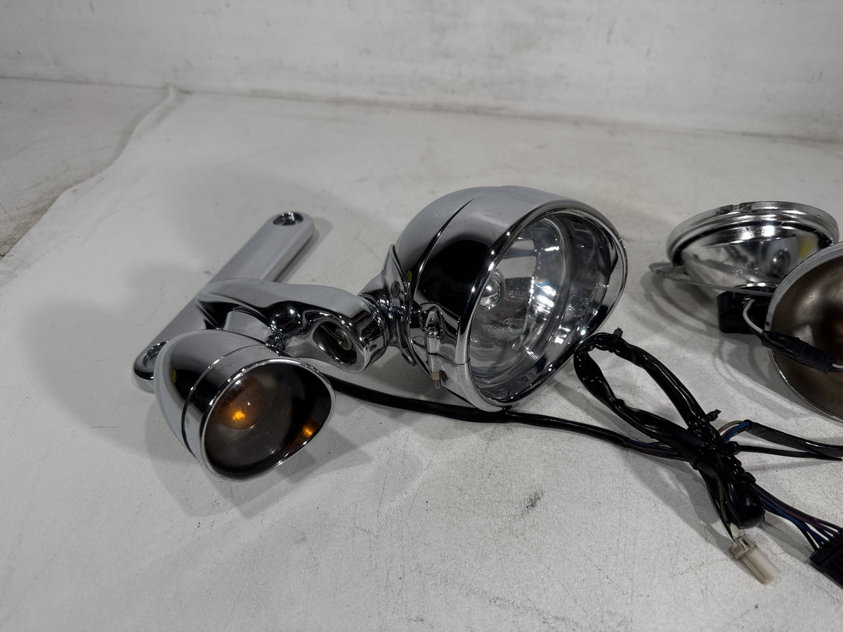 04 Harley Electra Glide CVO Screamin OEM Front Left Right Turn Signal Indicators