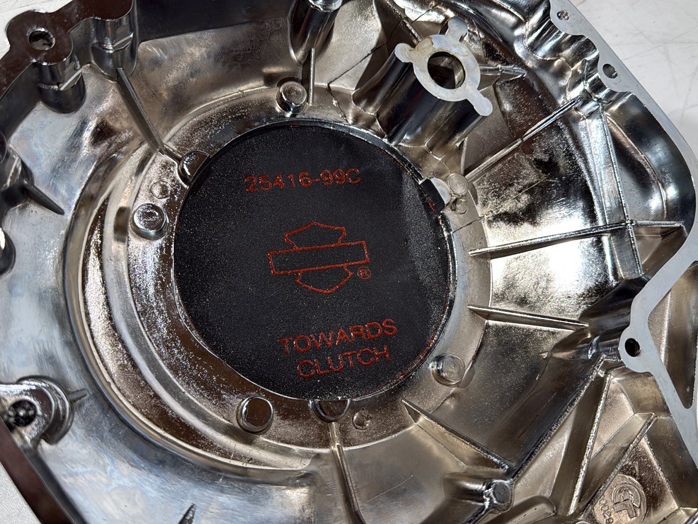 1999 - 2006 Harley-Davidson Touring Road King Police Outer Primary Clutch Cover 60672-98