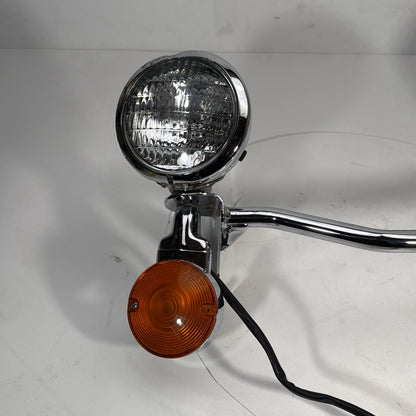 1984 - 1998 Harley-Davidson Touring Road King Police Front Turn Signal Indicators Aux Light Bar  	68712-94A