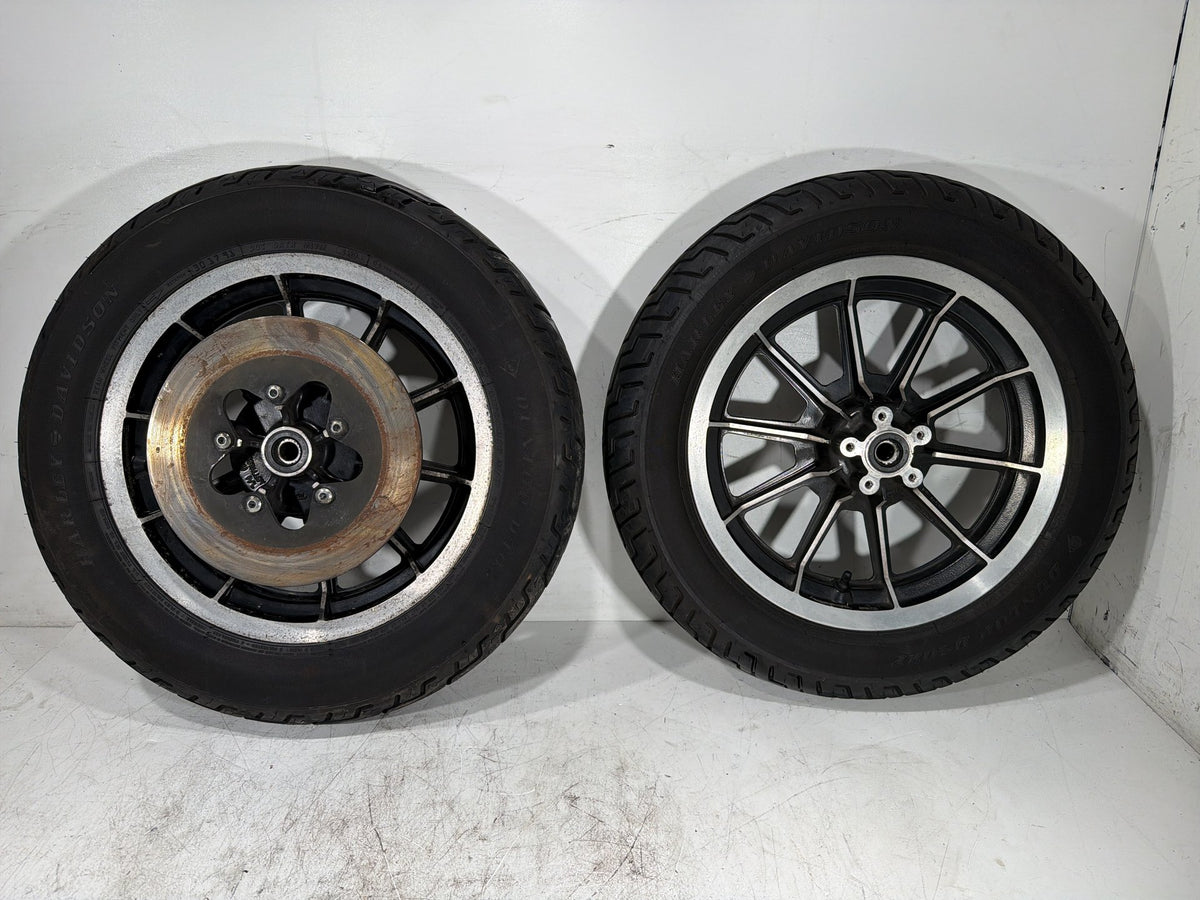 95 Harley Electra Glide Touring Classic Front & Rear Wheel Rim Tire MT90B16 16"
