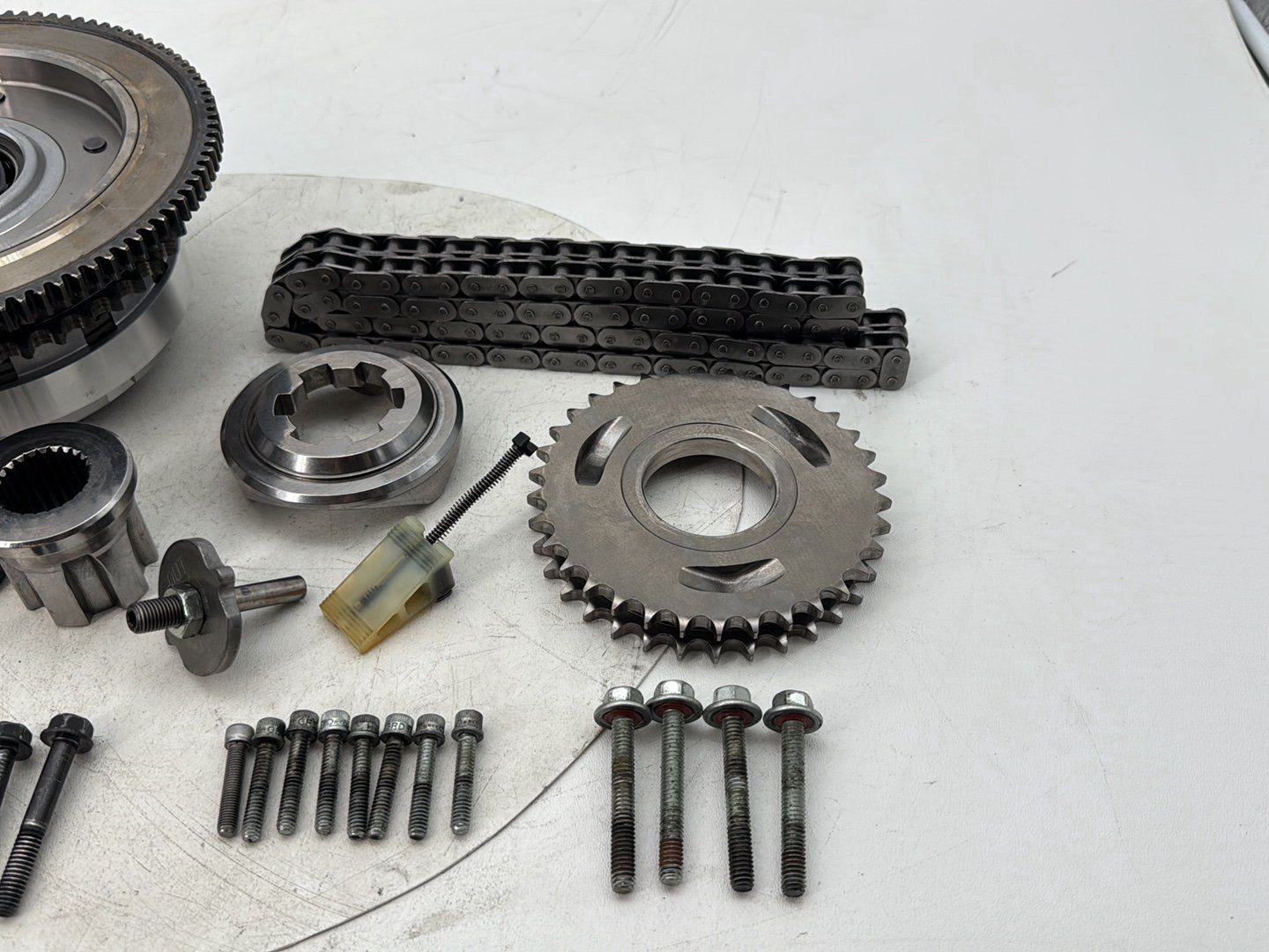 2007 Harley Touring FLHTP Electra Glide Police OEM Clutch Basket Chain Tensioner Kit