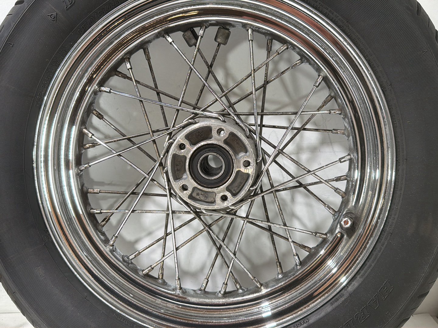2005 Harley Sportster 1200 Roadster XL1200R OEM Front Rear Wheel Rim Tire Spoked