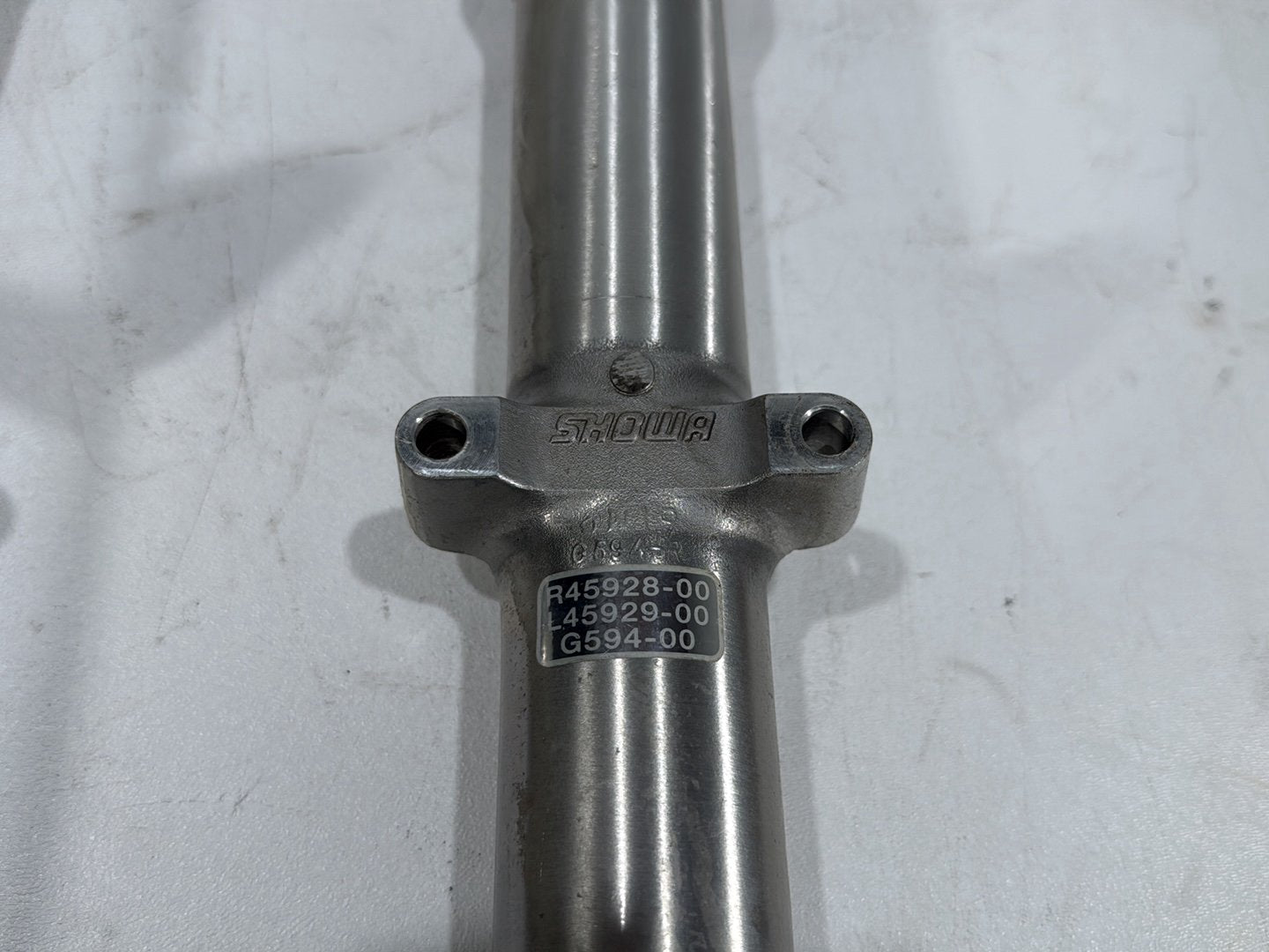 2001 Harley Sportster 883 Hugger XLH883 OEM Front Triple Tree Set & LH RH Fork Legs Sliders