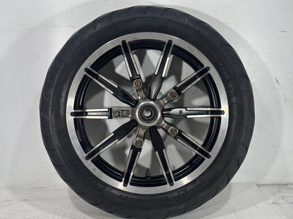 2012 Harley Dyna Fat Bob FXDF 103 OEM Front Wheel Rim Tire