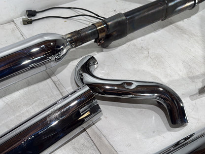 2011 Harley Street Glide Touring FLHX OEM Exhaust Header Pipes Muffler