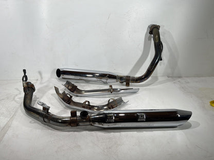 2013 Harley Forty-Eight Sportster 1200X OEM Exhaust Header Pipes Muffler