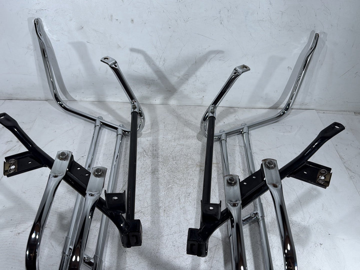 2012 Harley Electra Touring Ultra OEM Rear Left Right Saddlebag Guard Rails Bar
