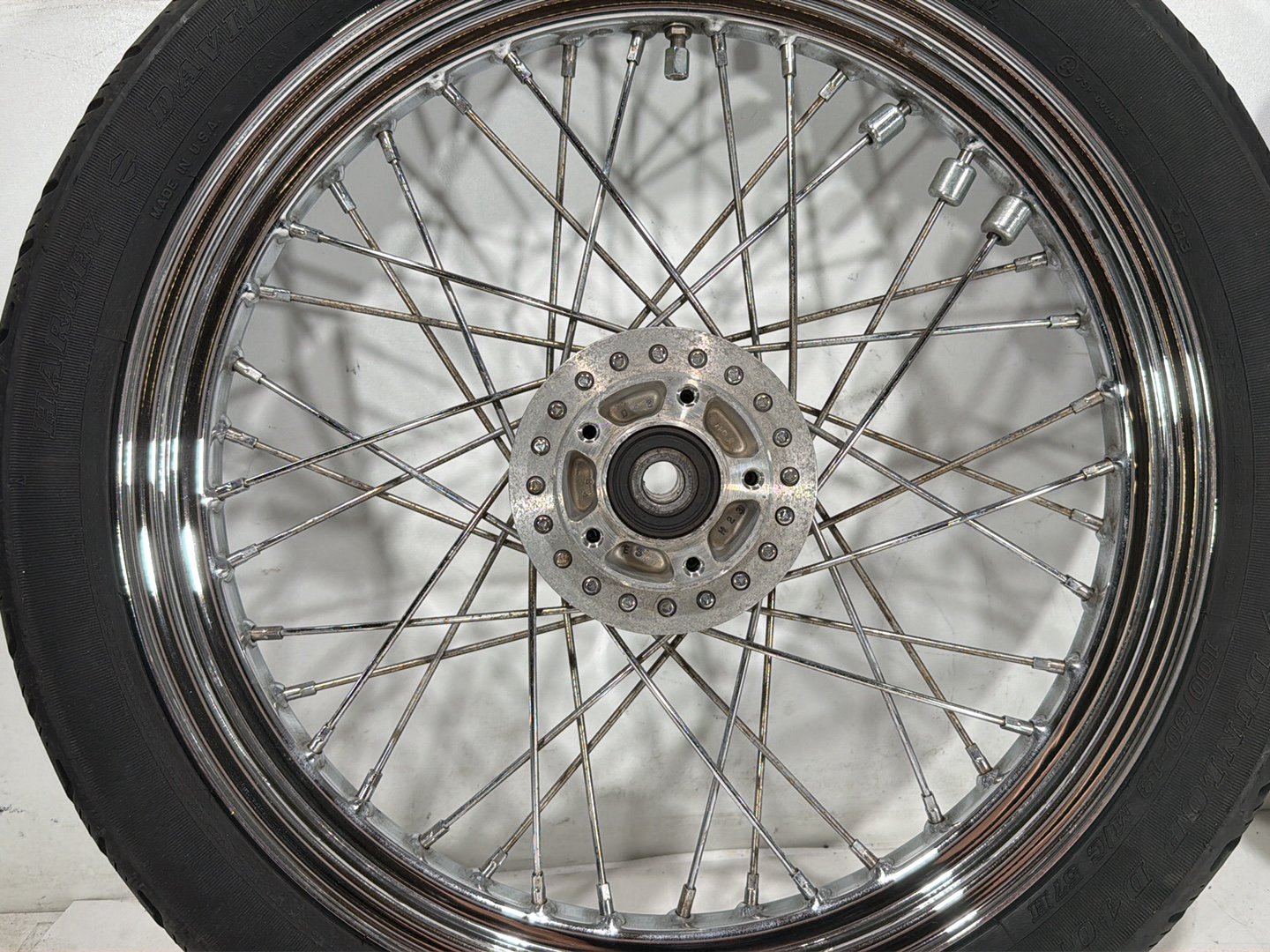 2005 Harley Sportster 1200 Roadster XL1200R OEM Front Rear Wheel Rim Tire Spoked
