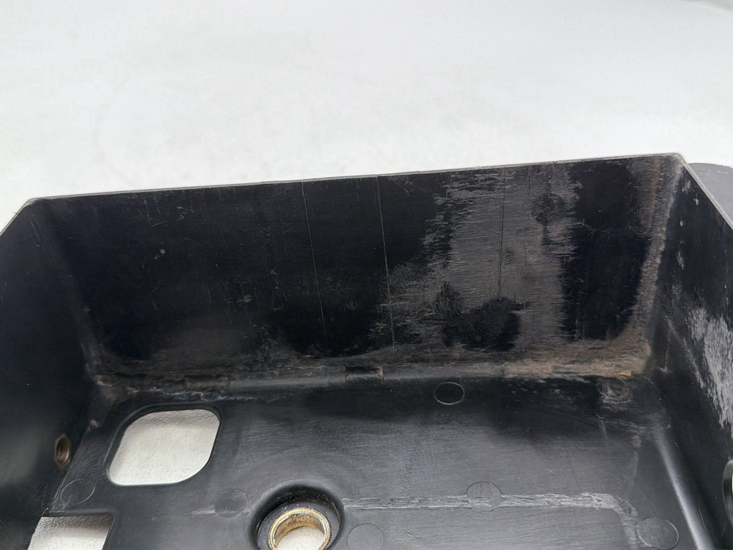 2009 Harley Dyna Street Bob FXDB OEM Battery Lower Box Tray 70379-06A