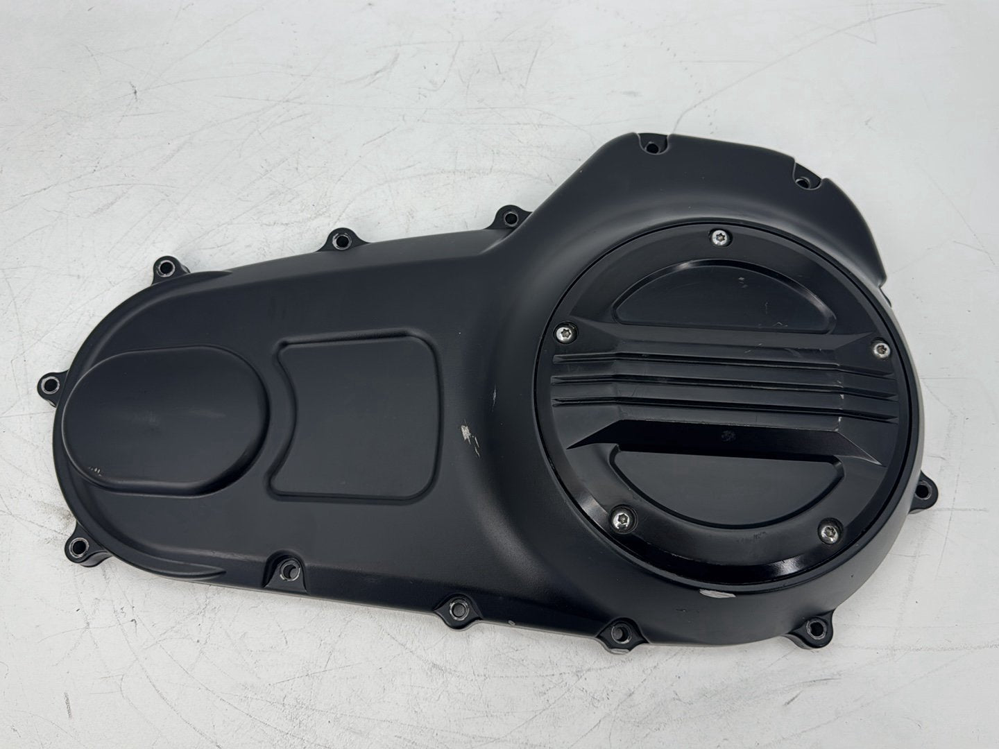 2008 Harley Touring Electra Glide Outer Primary Clutch CNC Air Flow Derby Cover