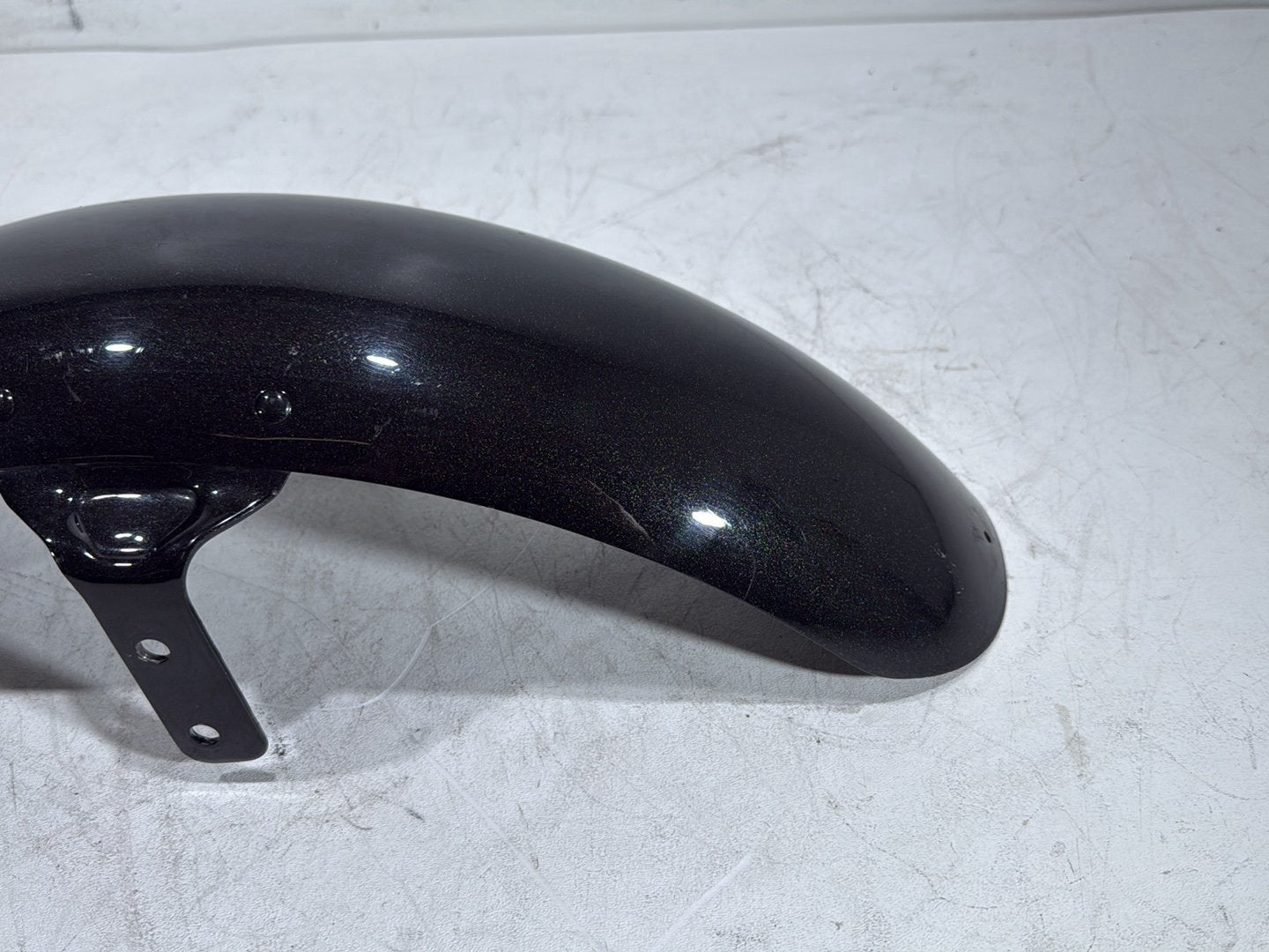 2008 Harley Dyna Fat Bob FXDF OEM Front Wheel Fender Shell Panel 60139-06B