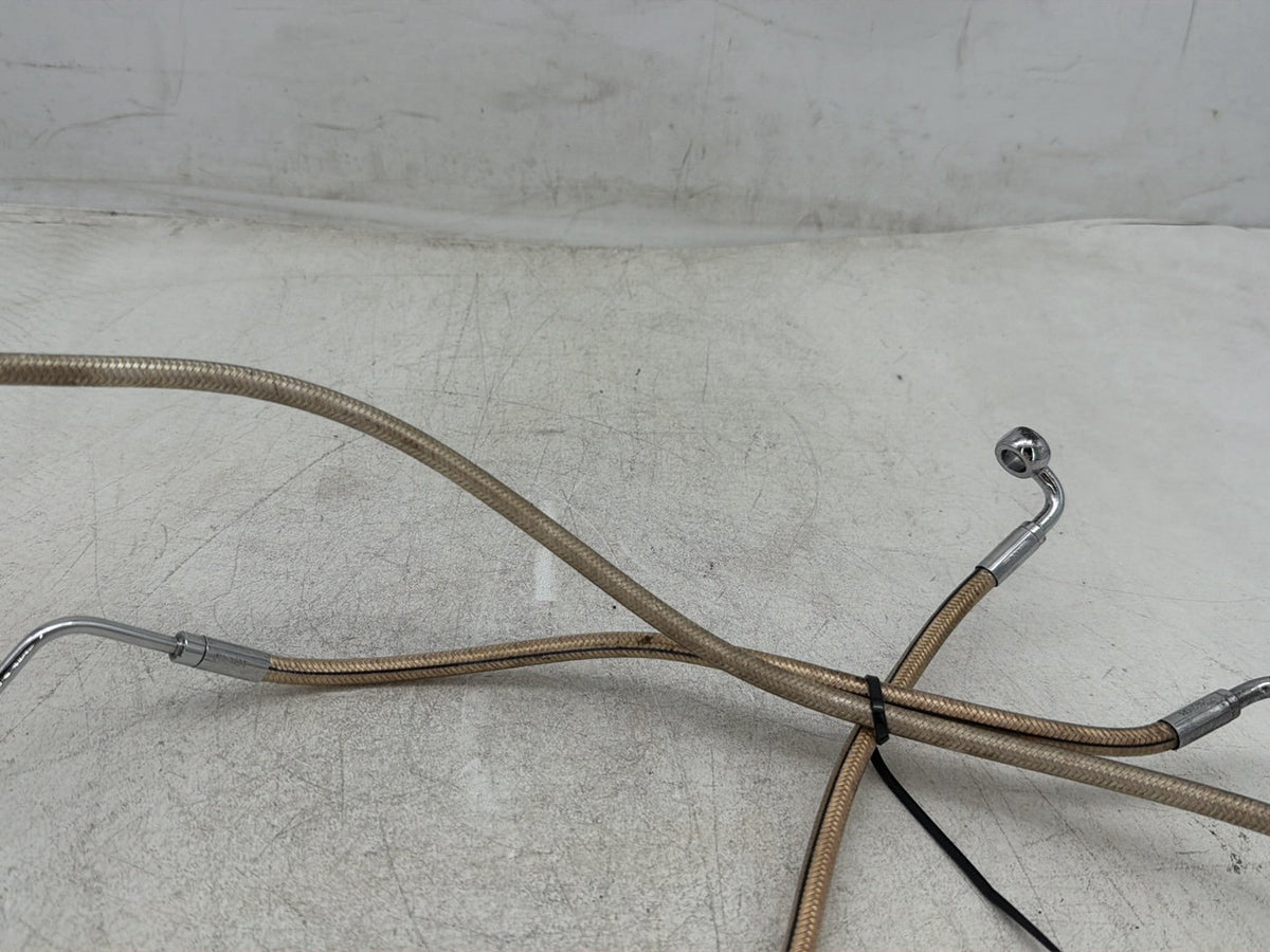 2009 Harley Road Glide Touring FLTR OEM Front Brake Hose Line Pipe NON-abs