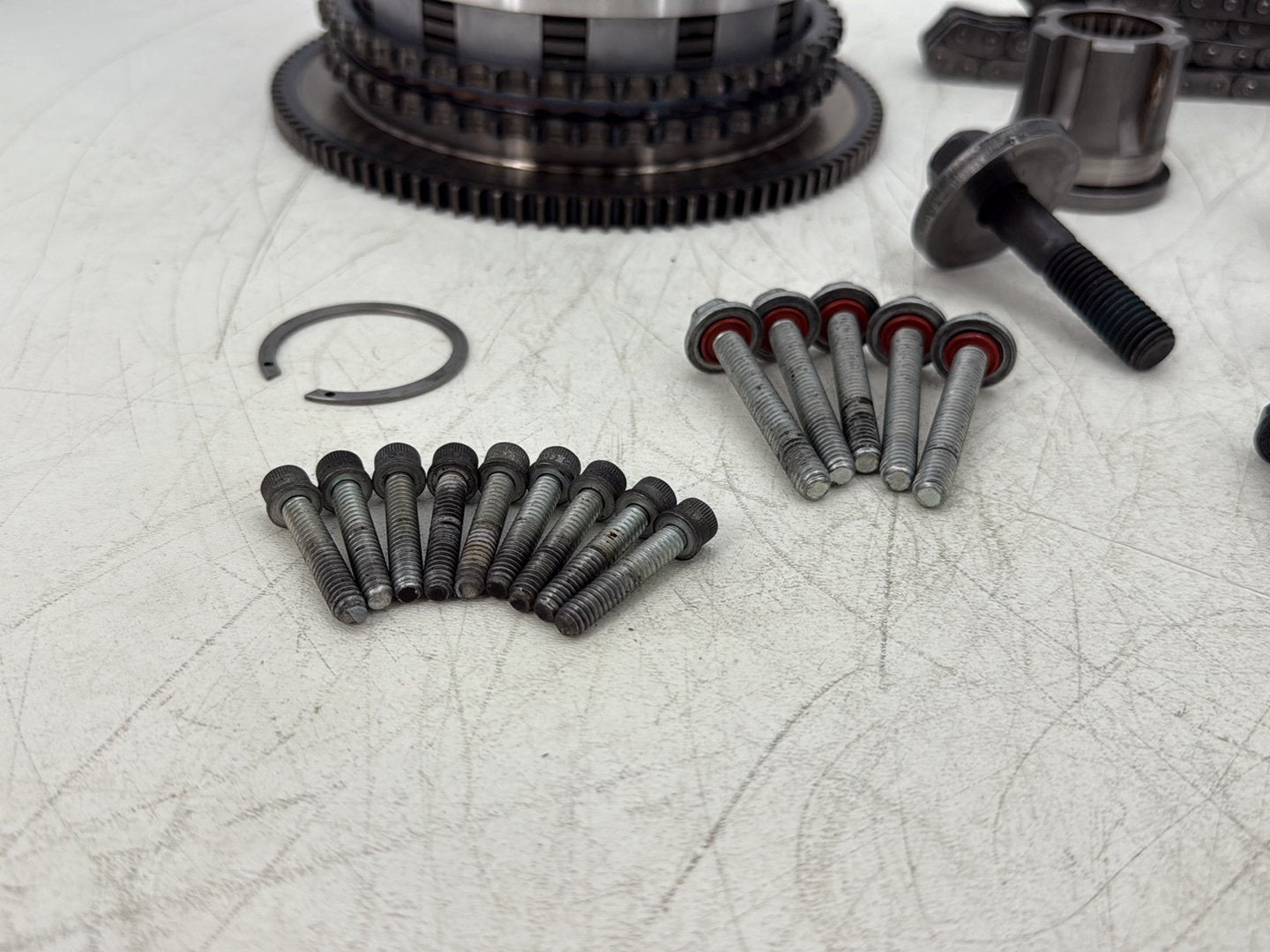 2011 Harley Softail FLSTFB Fat Boy OEM Clutch Basket Chain Tensioner Kit