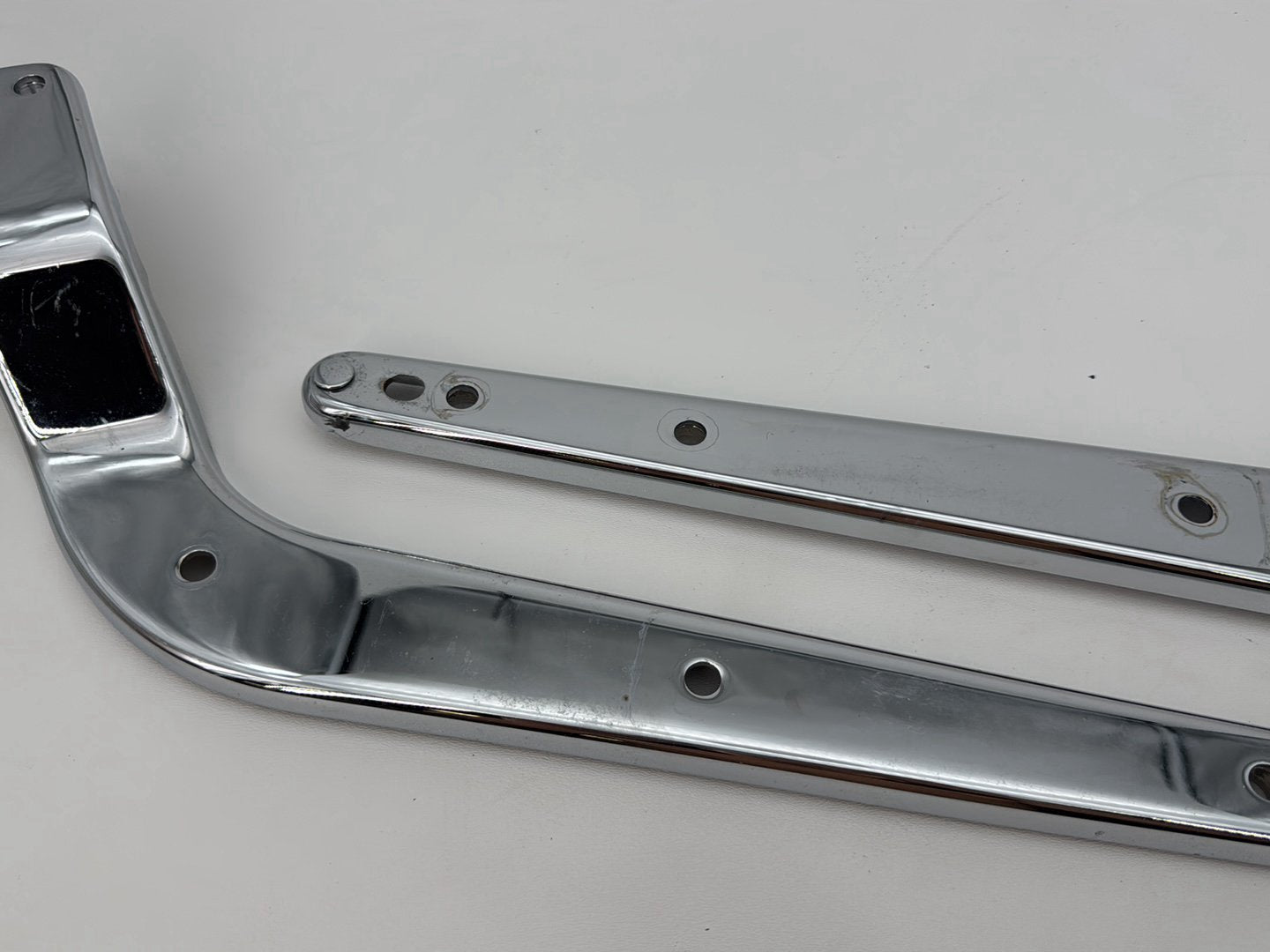 2007 Harley Softail Heritage Classic FLSTC OEM Left Right Saddlebag Fender Struts Brackets