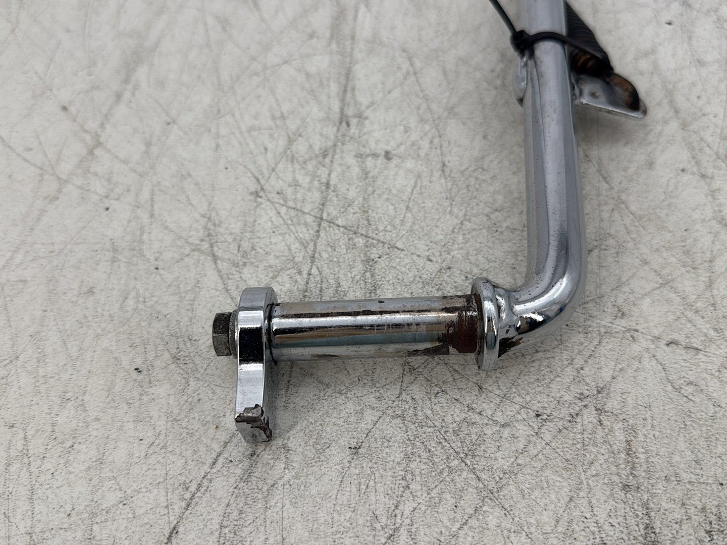 2000 Harley Softail FLSTC Heritage Classic OEM Left Side Jiffy Kick Stand & Spring