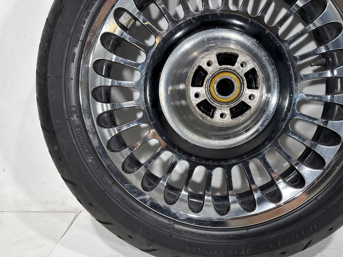 2012 Harley Electra Glide Touring Ultra OEM Front & Rear Wheel Rim Tire 16" 17"
