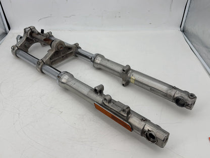 2009 Harley Sportster 1200 Low OEM Front Triple Tree Set LH RH Fork Legs Sliders