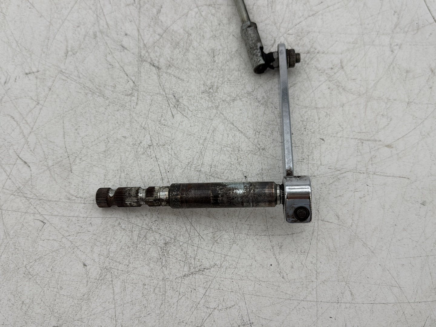 2006 Harley Electra Glide Touring Classic FLHTCI OEM Gear Shifter Lever w/ Rod linkage