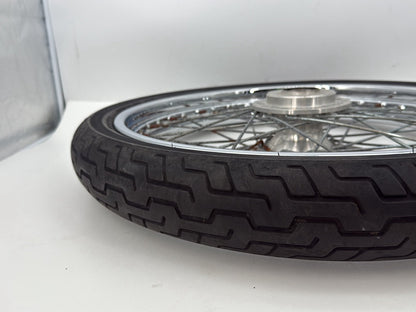 2003 Harley Sportster XL1200C 1200 Custom Anniversary OEM Front Wheel Rim Tire Spoked