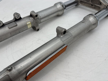 2009 Harley Sportster 1200 Low OEM Front Triple Tree Set LH RH Fork Legs Sliders