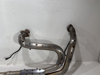 2009 Harley Dyna Street Bob Exhaust System Header Pipe Thunderheader 2 into 1
